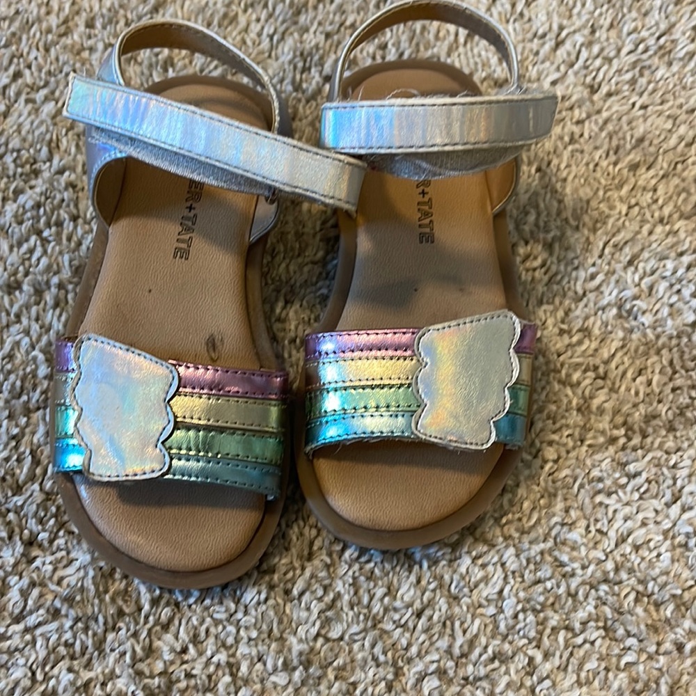 Rainbow sandals size 7